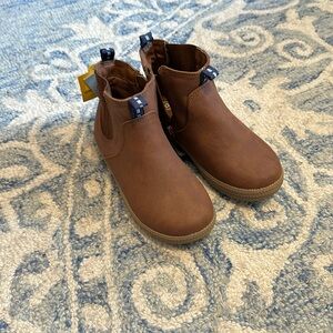 NTW Cat & Jack zip up boots size 12